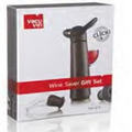 Wine Saver Gift Set (Black)